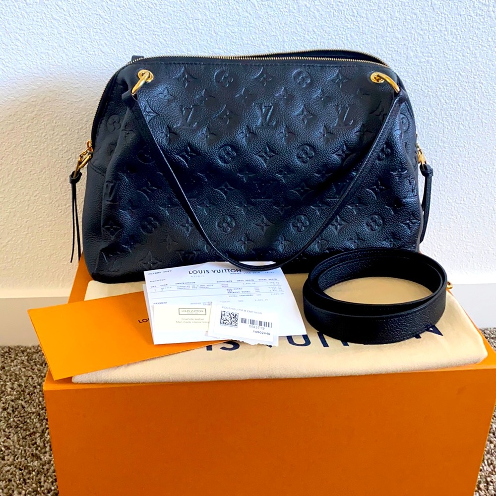 Louis Vuitton Ponthieu PM noir